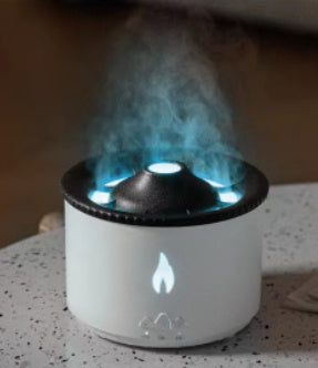 Two Spray Ring Volcano Humidifier