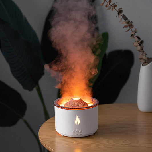 Two Spray Ring Volcano Humidifier
