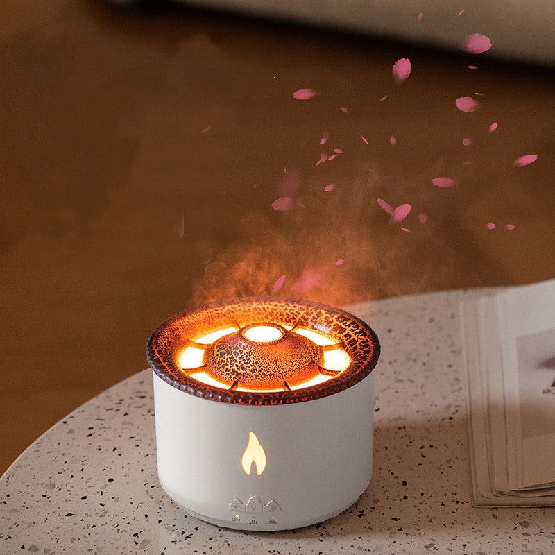 Two Spray Ring Volcano Humidifier