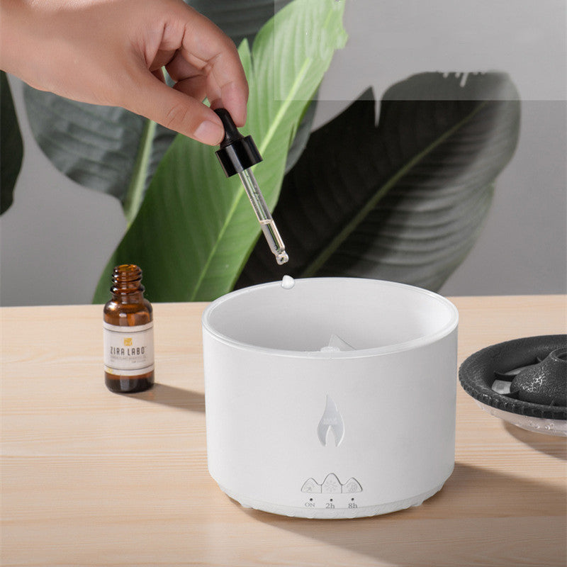 Two Spray Ring Volcano Humidifier